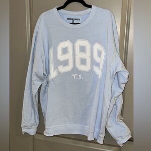 Light Blue 1989 Crewneck Sweatshirt